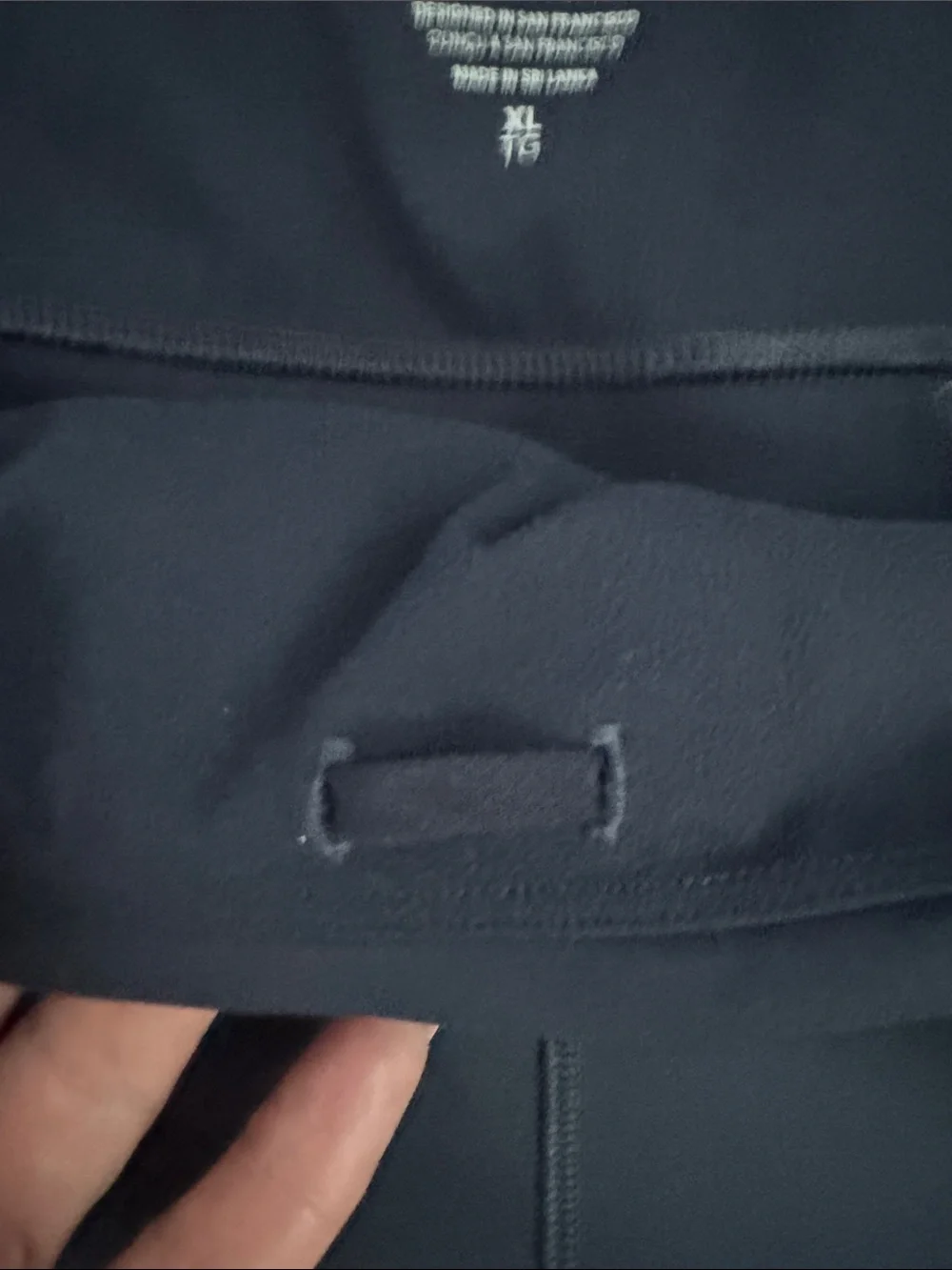 Athleta Rainer Navy High-Rise Jogger Pants